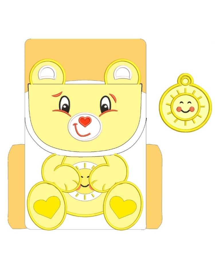 Illustration of a Backpack for Children