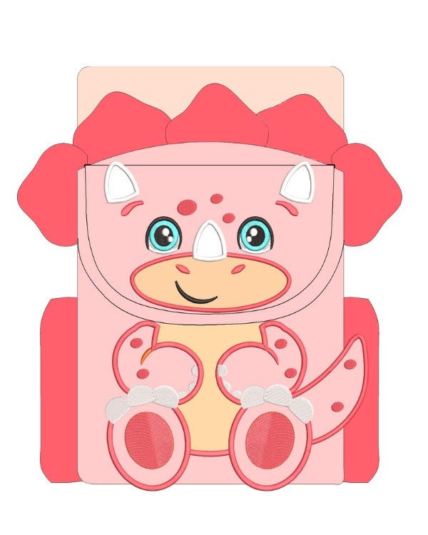 Illustration of a Backpack for Children